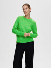 Afbeelding in Gallery-weergave laden, Selected Femme Lulu Knit O-neck Classic Green
