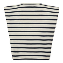Afbeelding in Gallery-weergave laden, Co Couture Classic Stripe Tee Off White
