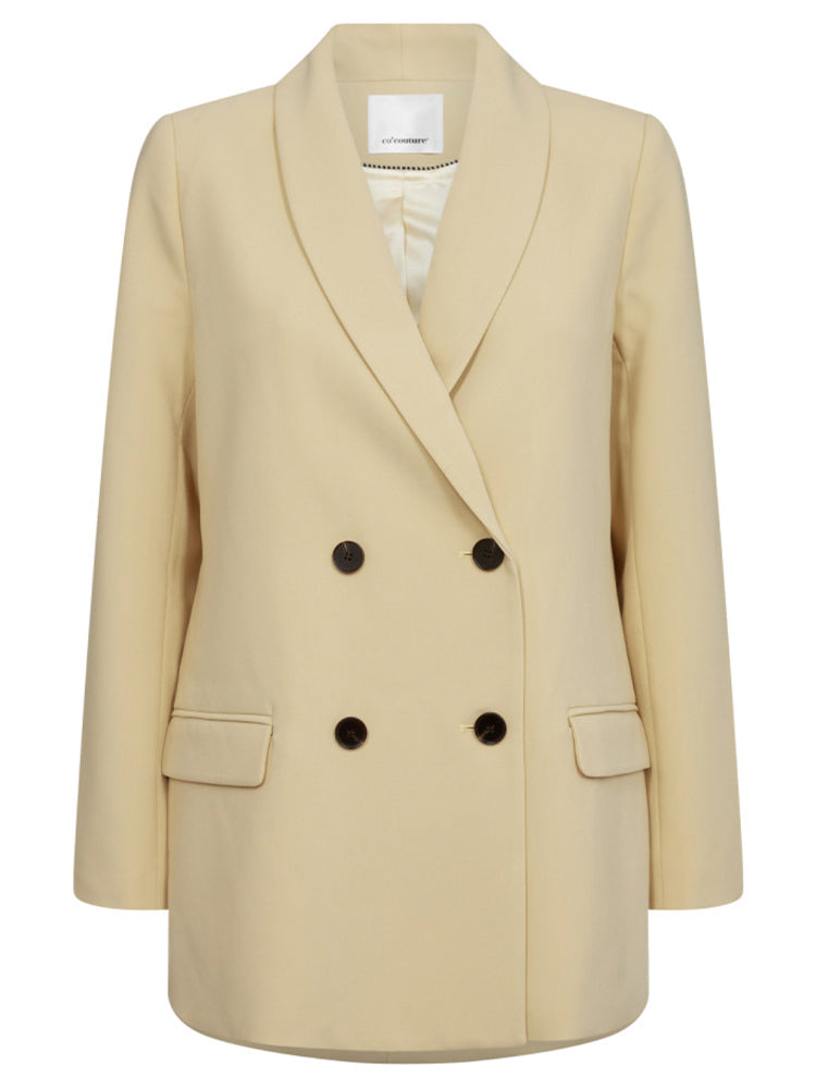 Co Couture Vola Oversize Blazer Pale Yellow