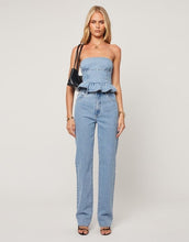 Afbeelding in Gallery-weergave laden, Abrand Jeans High Straight Jeans Kaia  Light Vintage Blue
