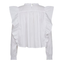 Afbeelding in Gallery-weergave laden, Co Couture Frill Blouse White
