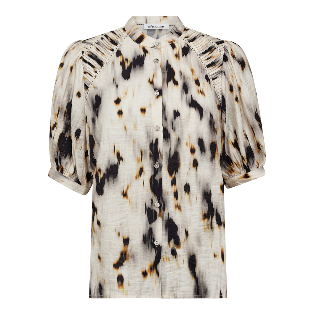co'Couture Elisa  Shirt Short Sleeves Bone