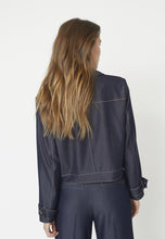 Afbeelding in Gallery-weergave laden, co&#39;couture Terry Denim Jacket Dark Denim
