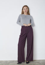 Afbeelding in Gallery-weergave laden, co&#39;couture Almira Long Pleat Pant Plum
