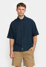 Afbeelding in Gallery-weergave laden, Revolution Oversize Shirt Short Sleeves Navy
