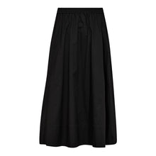 Afbeelding in Gallery-weergave laden, Co Couture Cotton Crisp Midi Skirt Black
