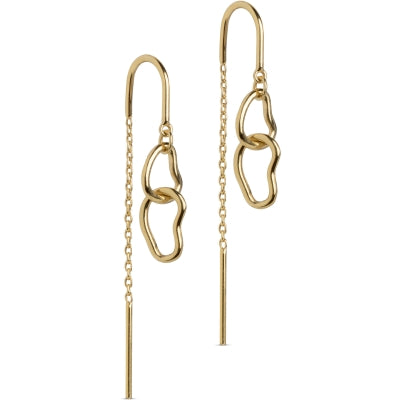 Enamel Copenhagen Organic Earring Double Circle