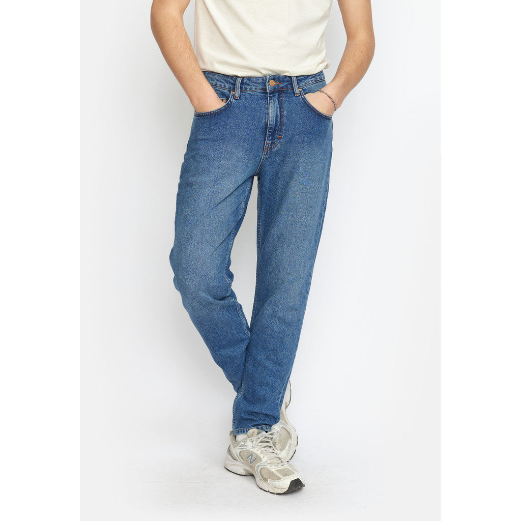 Revolution Loose Fit Jeans Mid Blue