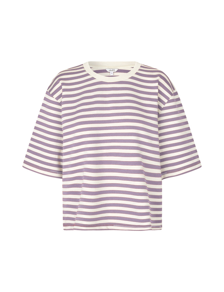 mbyM Emrys T-shirt Orchid Bloom -Sugar Stripes