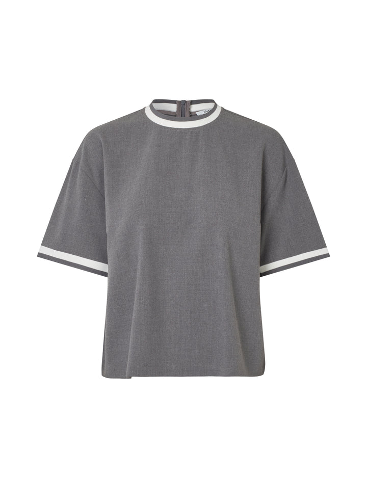 mbyM Rimaya Top Grey Melange