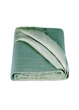 Afbeelding in Gallery-weergave laden, Alpaca Loca Scarf Double Light Grey/Emerald Green
