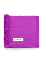 Afbeelding in Gallery-weergave laden, Alpaca Loca Scarf  Plum Purple

