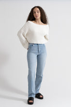 Afbeelding in Gallery-weergave laden, Abrand Jeans High Straight Jeans Light Blue Gina
