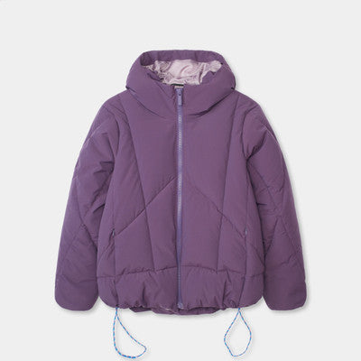 Selfhood Hooded Puffer Purple