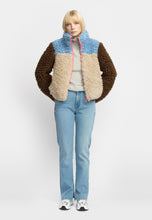 Afbeelding in Gallery-weergave laden, Selfhood  Chunky Block Teddy Jacket Blue
