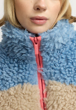 Afbeelding in Gallery-weergave laden, Selfhood  Chunky Block Teddy Jacket Blue
