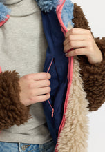 Afbeelding in Gallery-weergave laden, Selfhood  Chunky Block Teddy Jacket Blue
