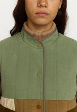 Afbeelding in Gallery-weergave laden, Selfhood Quilted Patchwork Jacket Army
