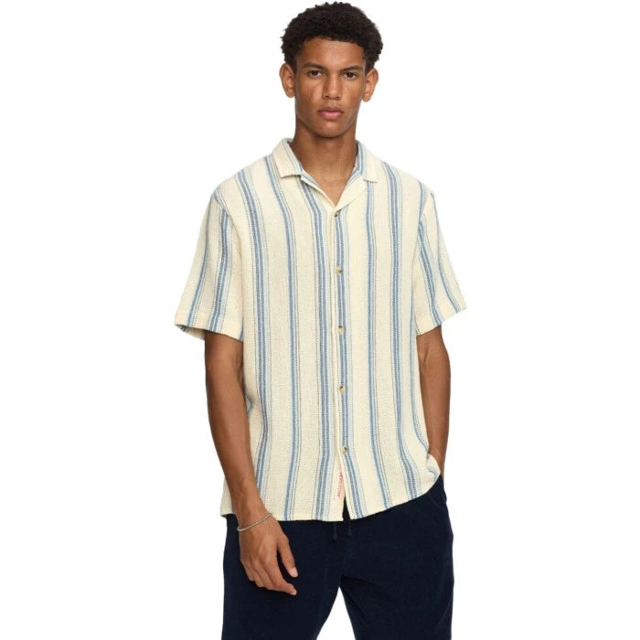 Revolution Cuban Shirt Blue
