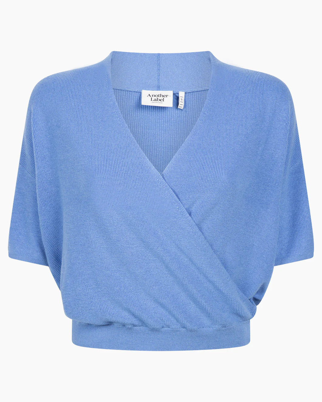 Another Label Lini Short Sleeves Knit Granada Sky