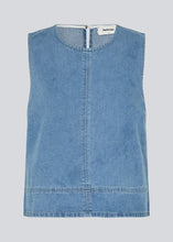 Afbeelding in Gallery-weergave laden, Modstrom Naoma Denim Top Vintage Blue
