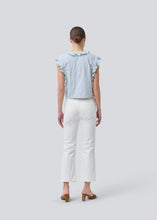 Afbeelding in Gallery-weergave laden, Modstrom Nikko Solid Top Blue-White Stripes
