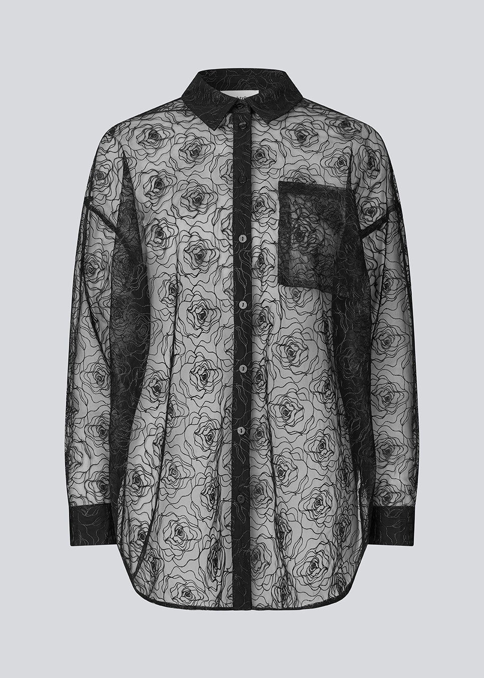 Modstrom Rocco Long Shirt Black