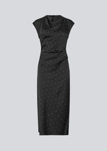Afbeelding in Gallery-weergave laden, Modstrom Tailor Dot Maxi Dress Sleeveless Black
