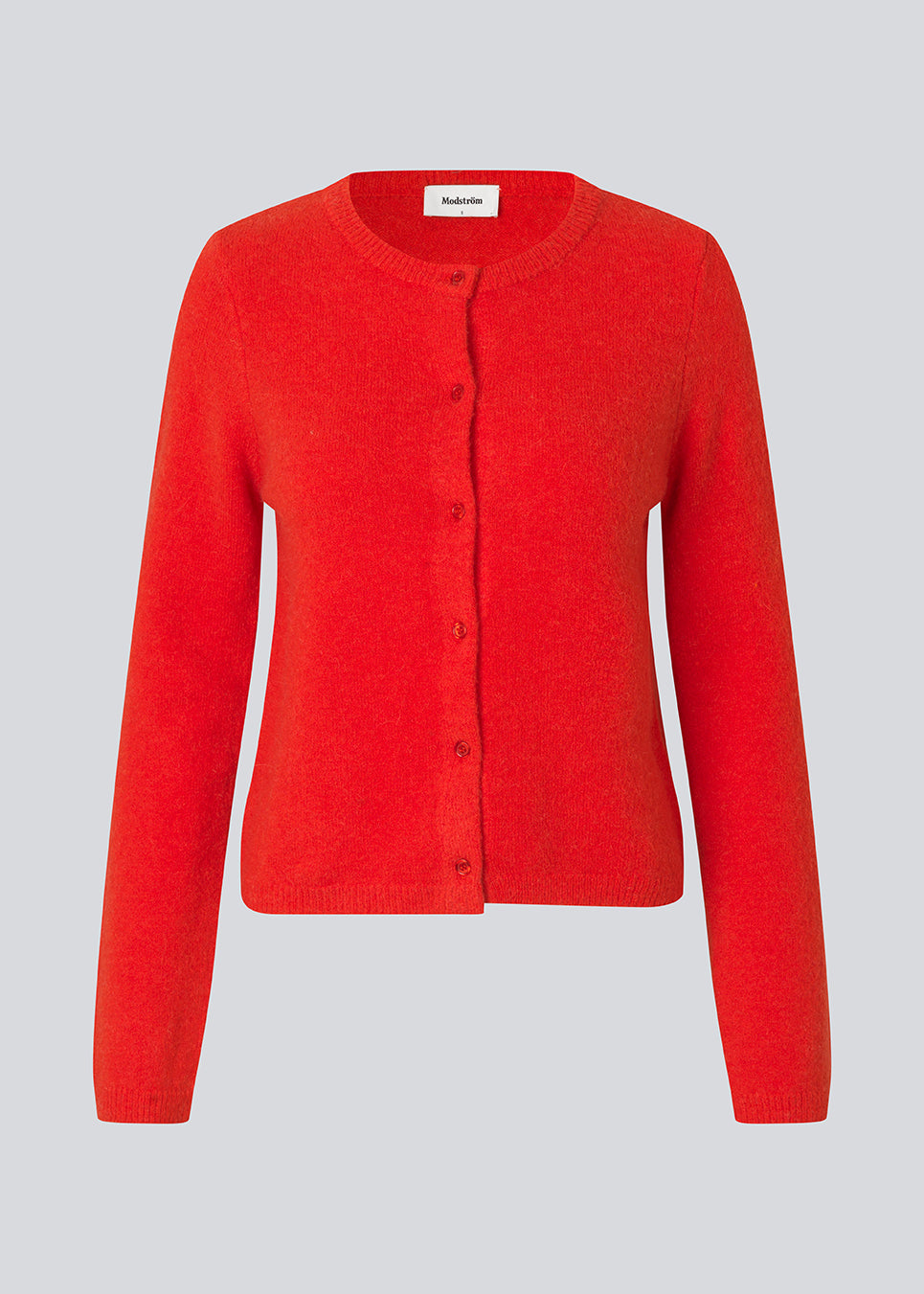 Modstrom Tree Cardigan Racing Red
