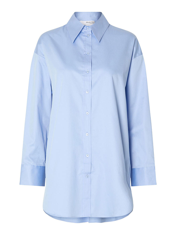 Selected Femme Iconic Blouse Blue
