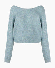 Afbeelding in Gallery-weergave laden, Another Label Adea Knitted Pull Blue Heaven Melange
