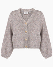 Afbeelding in Gallery-weergave laden, Another Label Charlotte Knitted Cardigan Grey Melange
