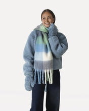 Afbeelding in Gallery-weergave laden, Another Label Thia Scarf Blue Heaven Check
