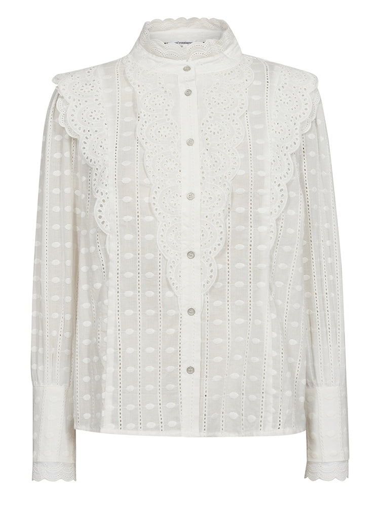 co'couture Anglaise Shirt White