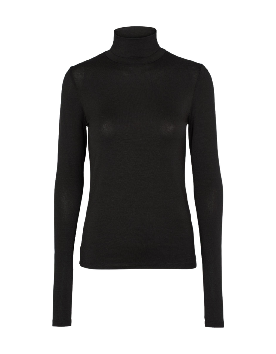 basic apparel Joline T-Neck trui zwart