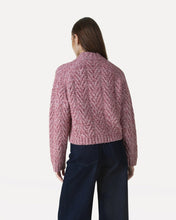 Afbeelding in Gallery-weergave laden, Another Label Becka  Knitted Pull Garnet Rose Melee
