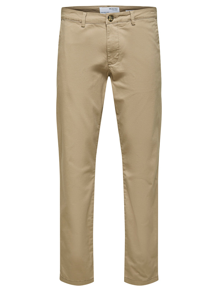 Selected Homme Slim-New Miles 175 Chino Greige