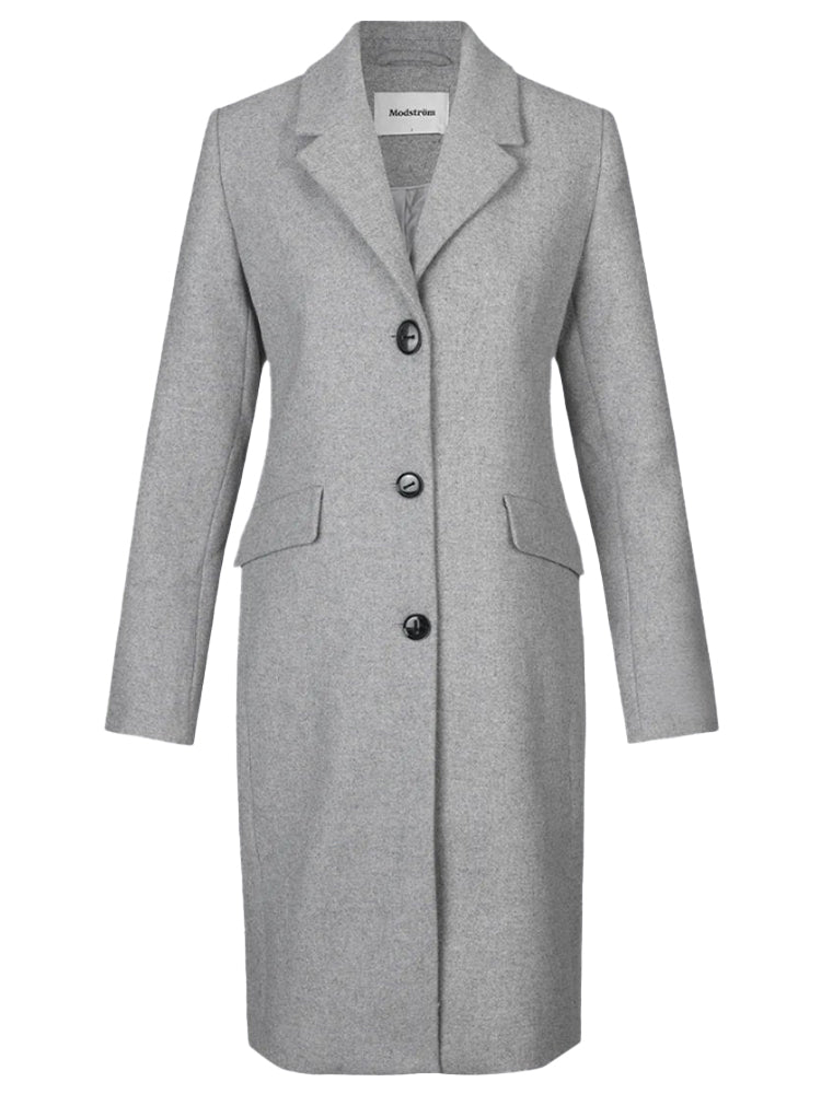 Modstrom Pamela Coat Grey Melange