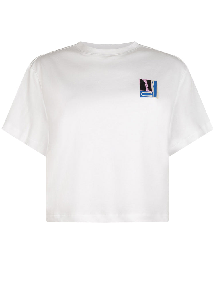 Another Label Elva T-Shirt Bright White