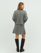 Afbeelding in Gallery-weergave laden, MbyM Folami Knit Skirt Medium Grey Melange
