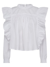 Afbeelding in Gallery-weergave laden, Co Couture Frill Blouse White

