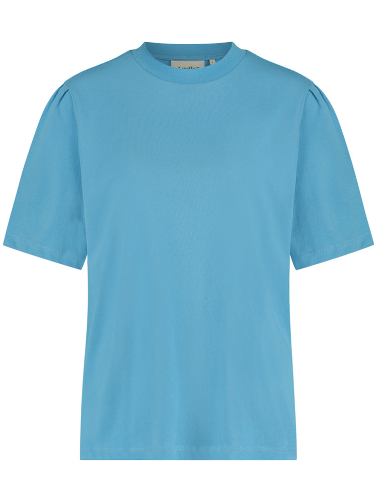 Another Label Gaure Tshirt Air Blue