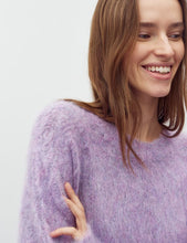 Afbeelding in Gallery-weergave laden, mbyM Gillis Brush Knit Gentle Violet Melange
