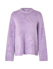 Afbeelding in Gallery-weergave laden, mbyM Gillis Brush Knit Gentle Violet Melange
