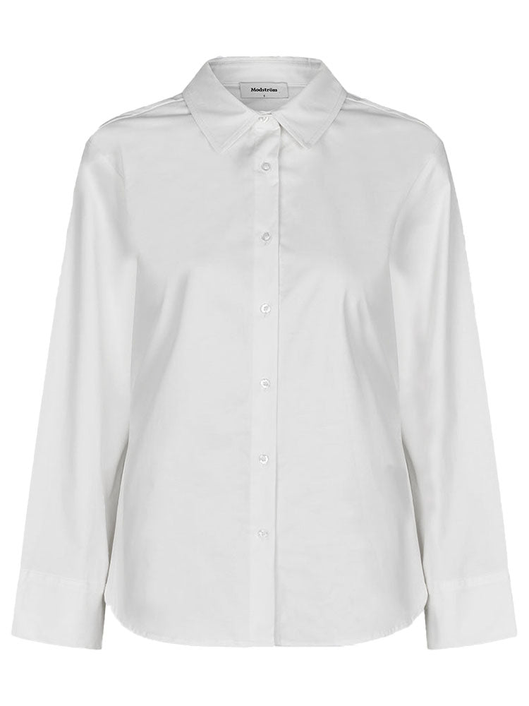 Modstrom Harrison Long Shirt Soft White