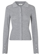 Afbeelding in Gallery-weergave laden, Modstrom Hiroki Cardigan Grey Melange
