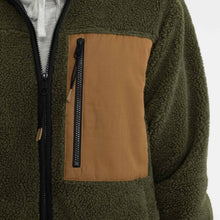 Afbeelding in Gallery-weergave laden, Revolution Pocket Teddy Jacket Army
