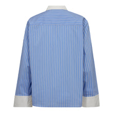 Afbeelding in Gallery-weergave laden, co&#39;couture Danny Stripe Shirt Pale Blue
