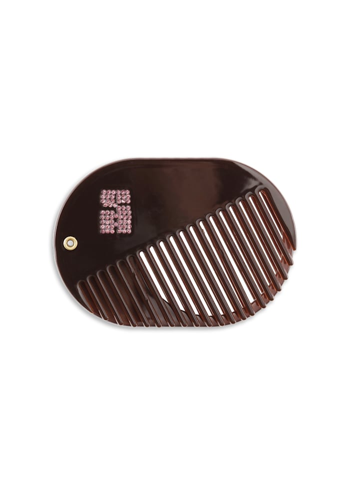 Sui Ava Icon Mirror/Comb Chocolate Fondant