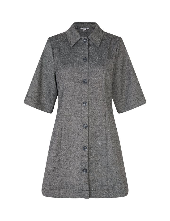 mbyM Kalira jurk Grey Melange